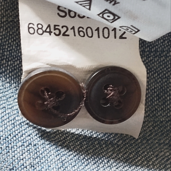 Port Authority Men's Blue Denim Button-Up Shirt | 100% Cotton | XL - Picture 7 of 7